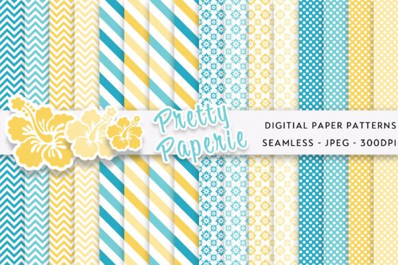 16 Digital Paper Backgrounds: Effortless Charm for Every Project