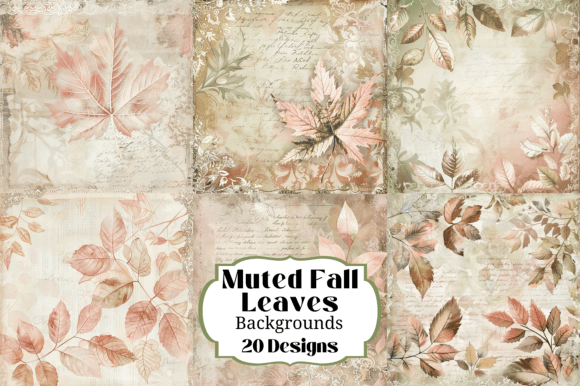 20 Muted Autumn Leaves Backgrounds: A Creative’s Guide