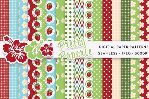 Bring Summer Vibes to Your Projects with Digital Paper Backgrounds
