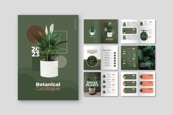 Catalog Plant Product: Your Modern Design Template