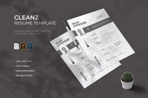 Cleanz - Resume: A Template to Stop Your CV From Being Ignored