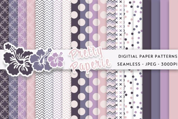 Effortless Charm: Elevate Your Designs with 20 Digital Paper Backgrounds