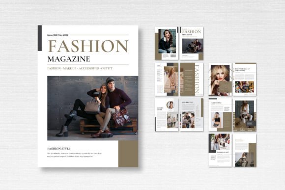 Magazine Template – Fashion Theme: Your Blueprint for Professional Editorial Design