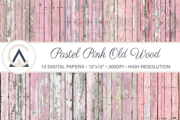Seamless Rustic Pink Wood Backgrounds: A Design Asset for Modern Creators