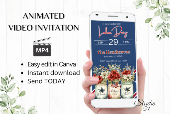 Send Stunning Labor Day Invitations in Minutes