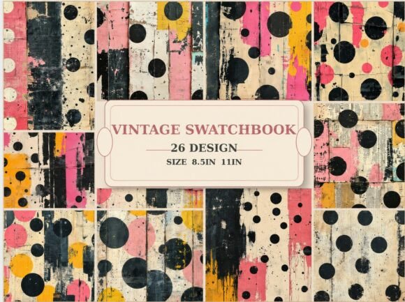 Unlock Creative Depth with Abstract Grunge Polka Dot Backgrounds