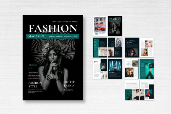 Unlocking Editorial Elegance: The Magazine Template – Fashion Style