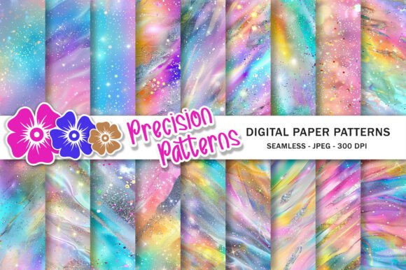 Unlocking Iridescent Magic: Pastel Rainbow Holographic Backgrounds