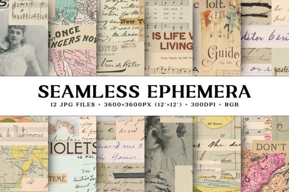 Unlocking Nostalgia: Creative Uses for Vintage Ephemera Backgrounds